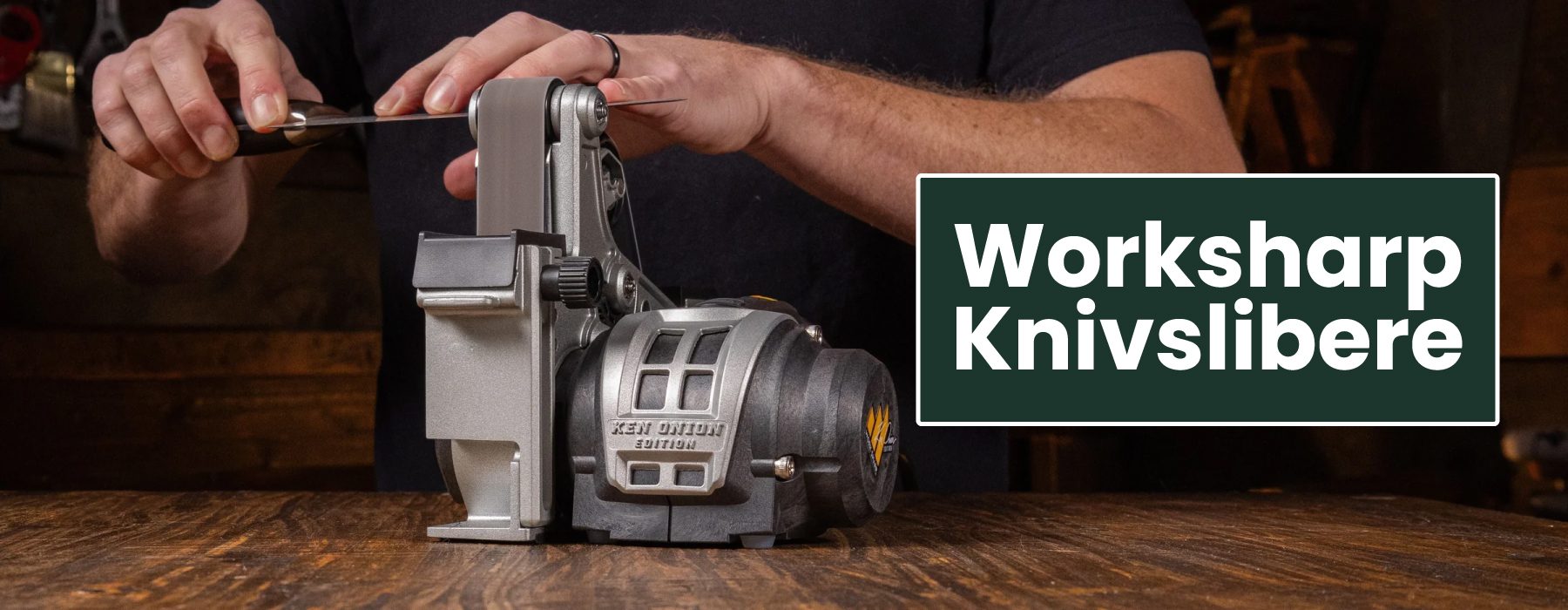 Worksharp knivslibere banner