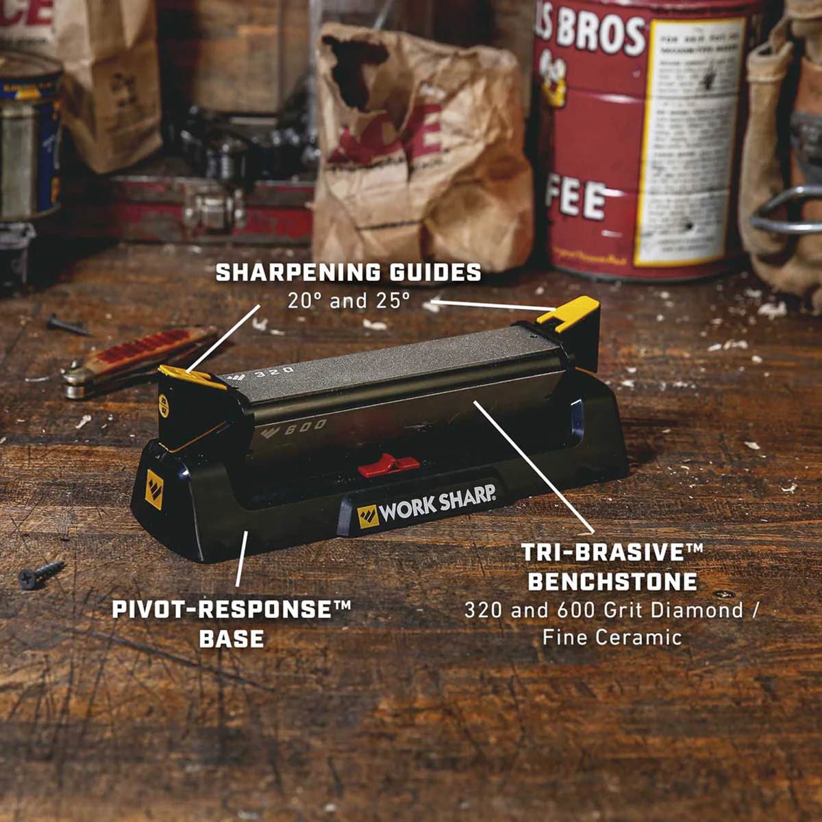 Work Sharp Benchstone™ Knife Sharpener